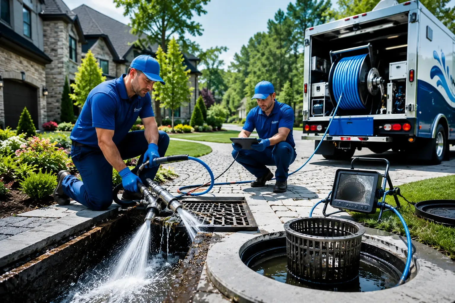 Local outdoor drain cleaning professionals in Evansville, AR